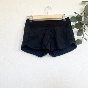 Lululemon Ivivva - Girl’s Black Speed Shorts Size 14